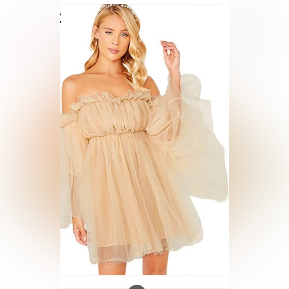 Tulle  romantic Mini Dress
